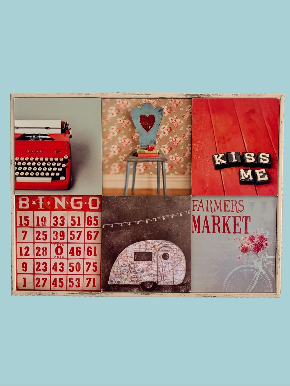 Retro vintage style picture wall art 12x16 Artsy